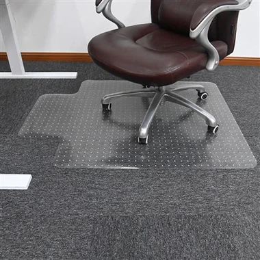 PVC Konvexe Bodenmatte Transparent Geruchlos Mit Nägeln Teppich Schutz Matte Rutschfeste Wasserdichte Büro Pulley Stuhl Matte