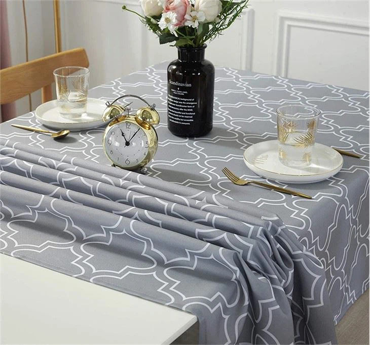 Fabric tablecloth