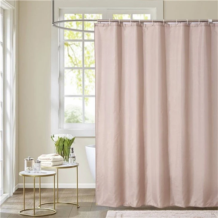 plain shower curtain