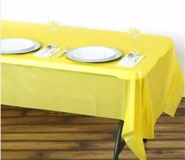 Tischdeckenabdeckung aus Kunststoff