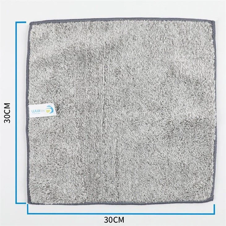 Bamboo Charcoal Fiber Kitchen Cleaning Cloth To Remove Oil Dishwashing Towels Household Items Thicker
