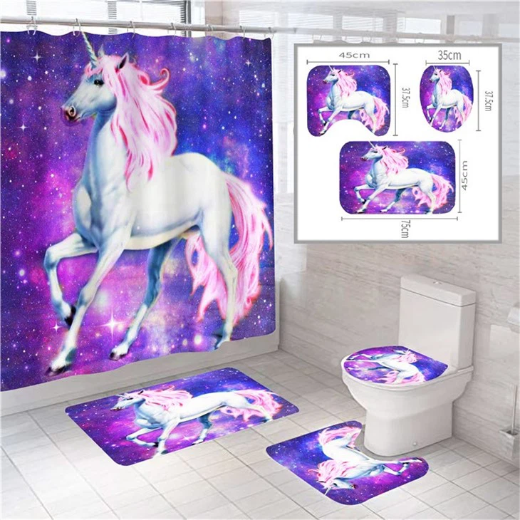 Shower Curtain Set For Bathroom