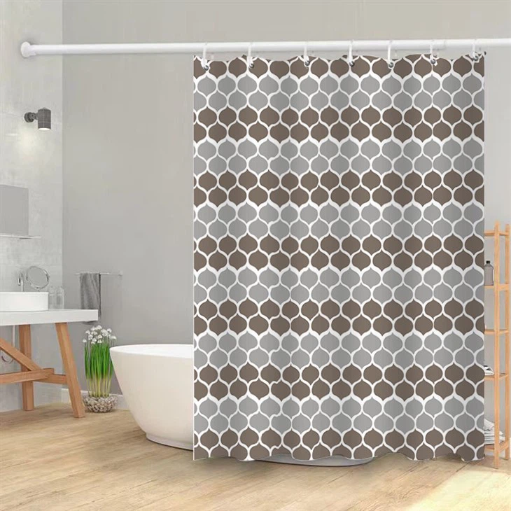 Badezimmer-Fenster-Duschvorhang