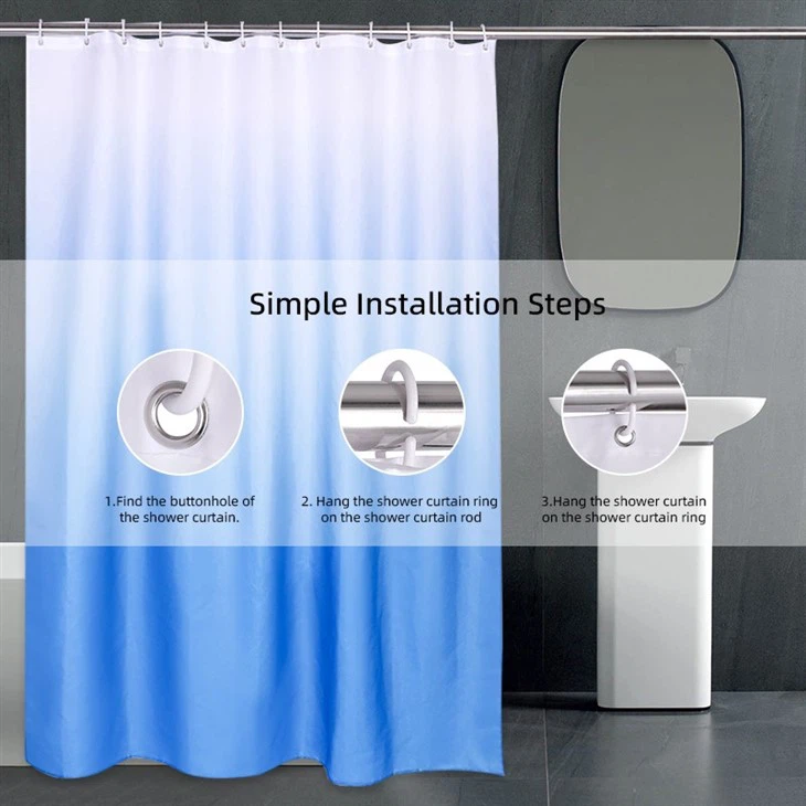 Bright Shower Curtain high quality