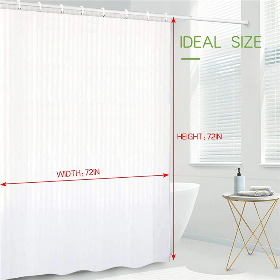 Elegant Striped Shower Curtain